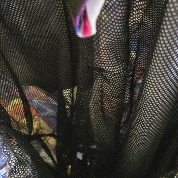 Secret Heart Let's All Love Lain Anime 2023 Drop Wide Leg Jogger Pants Size XL - Picture 10 of 12